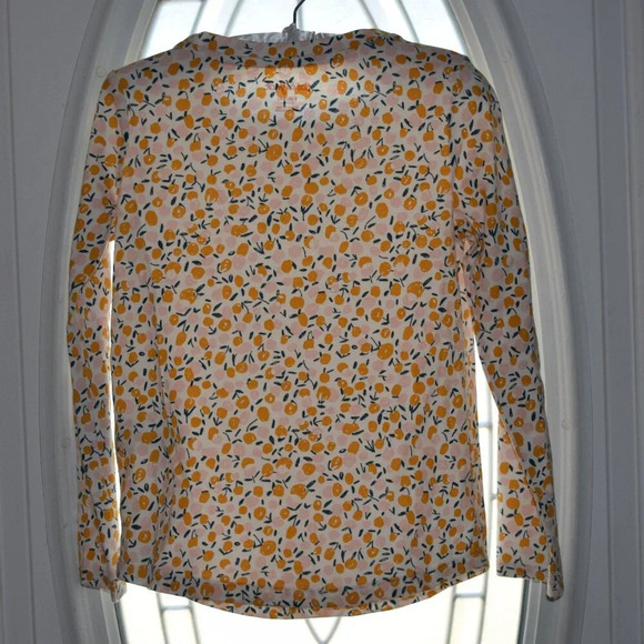 Girls Cat And Jack Mustard Long Sleeve Crewneck Shirt S (6/6X) - Picture 2 of 4